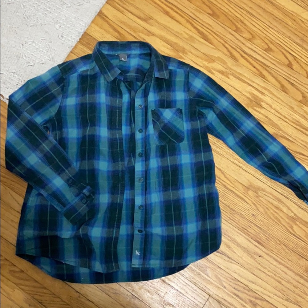Blue Eddie Bauer Flannel